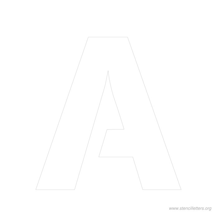 12 inch stencil letter a 12 inch stencil letter a