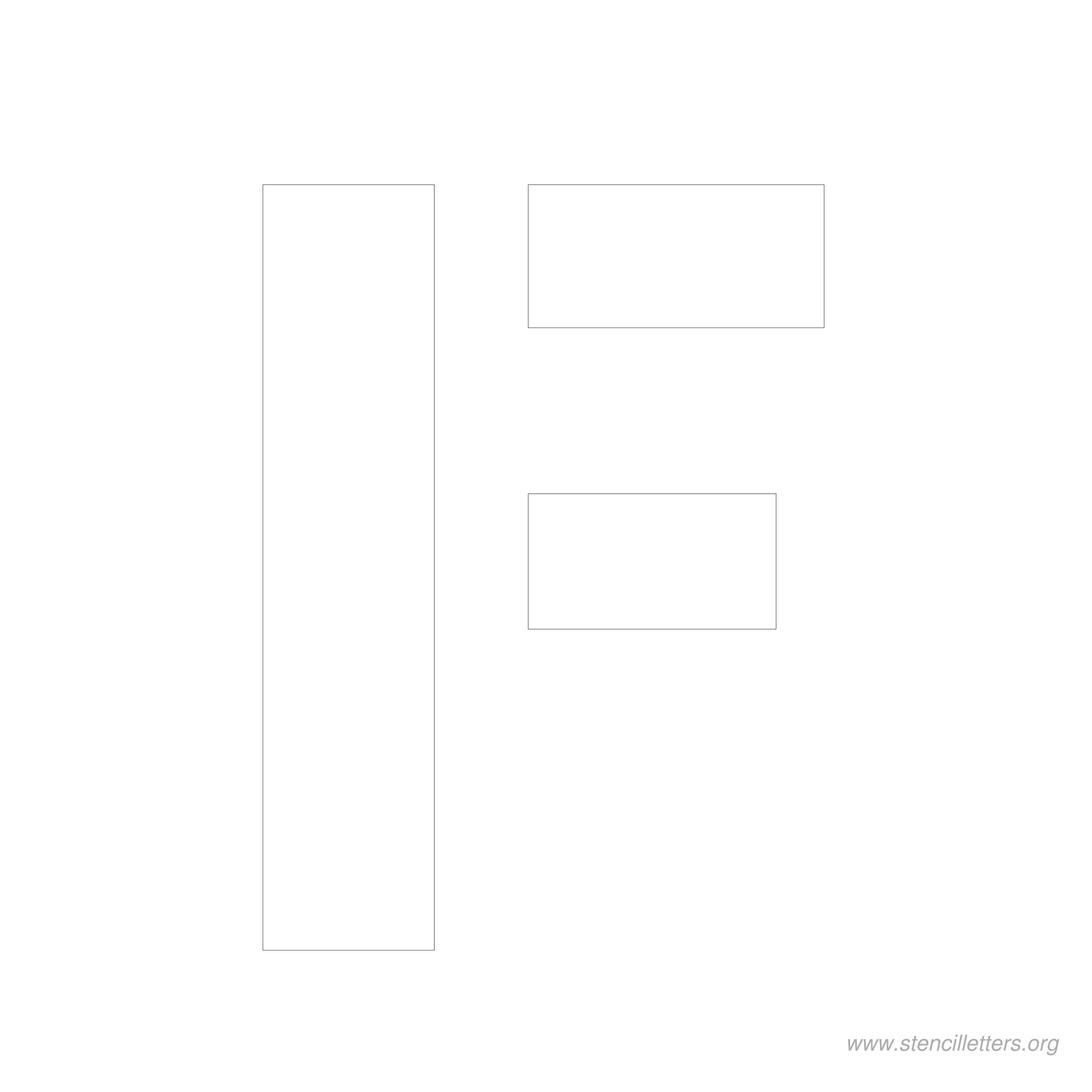 8 inch stencil letter f 8 inch stencil letter f