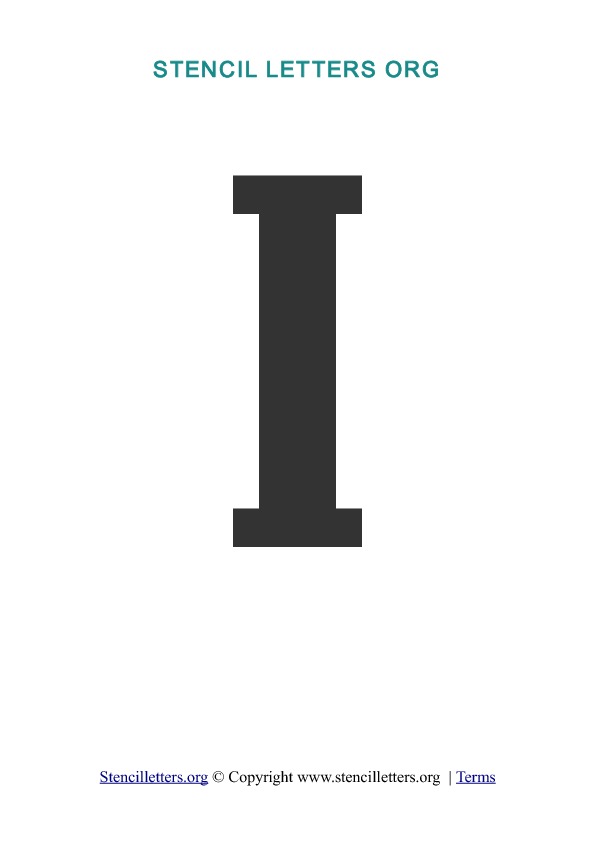 PDF Stencil Template I PDF Stencil Template I